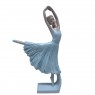 Estatueta em Poliresina Dança 14x4,5x24,5cm