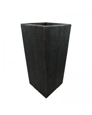 Vaso Decorativo Cimento Preto 50x20cm - 219