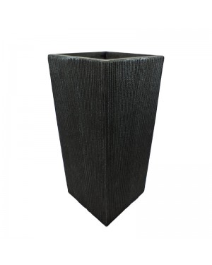 Vaso Decorativo Cimento Preto 60x26cm - 220